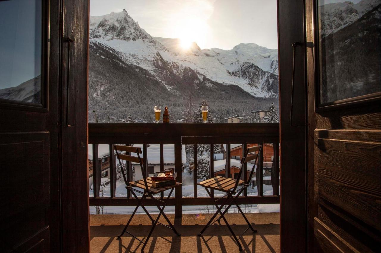 Chambre Double avec Balcon – Vue sur Mont Blanc
