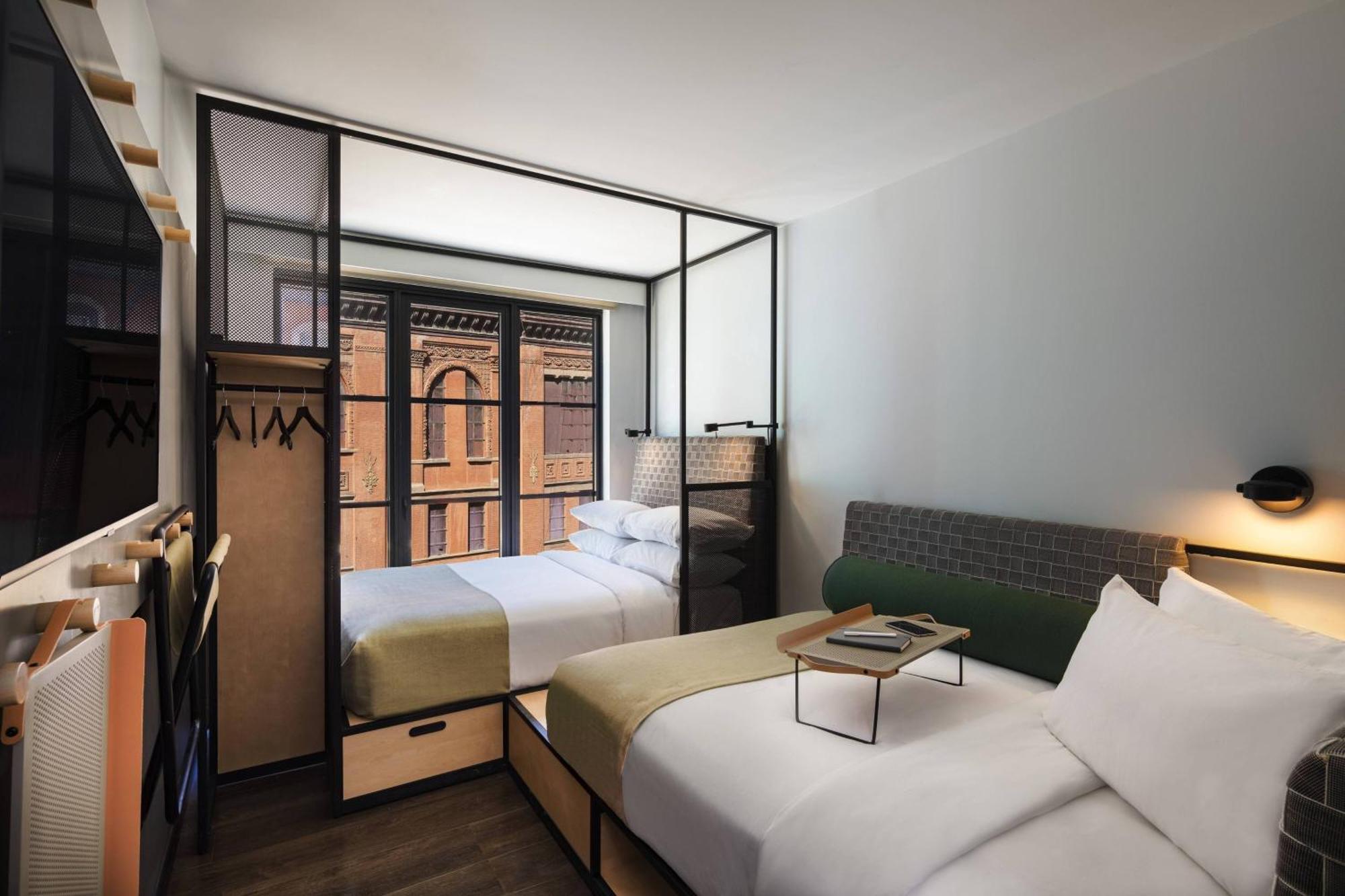 Double Room Two Double Beds Roll Shower Mobility Accessible