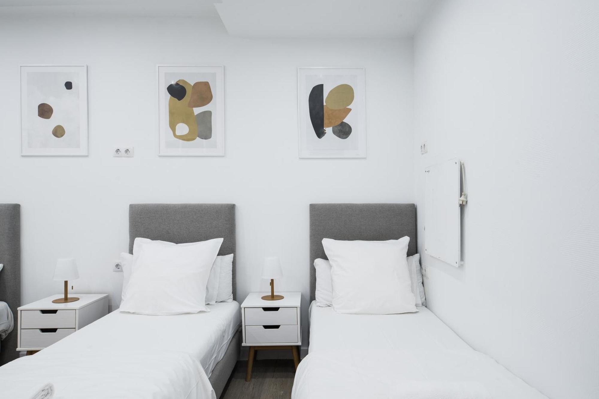 Chambre Quadruple avec Salle de Bains Commune