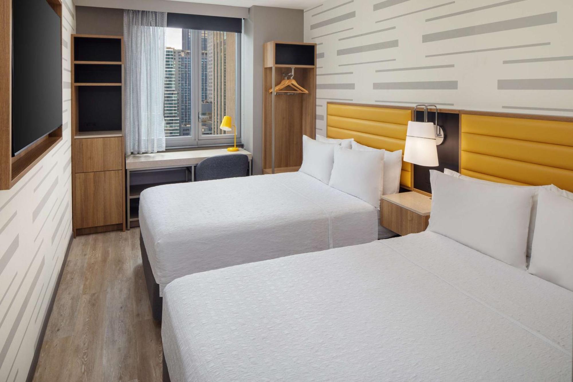 Double Room Two Double Beds Landmark View
