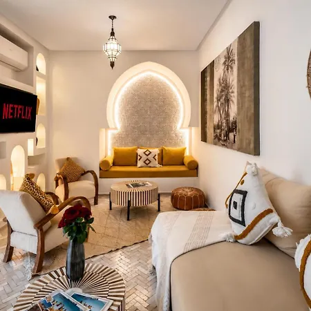 Riad privé Maskat, piscine, petit-déjeuners, proche Jemaa el-Fna-2