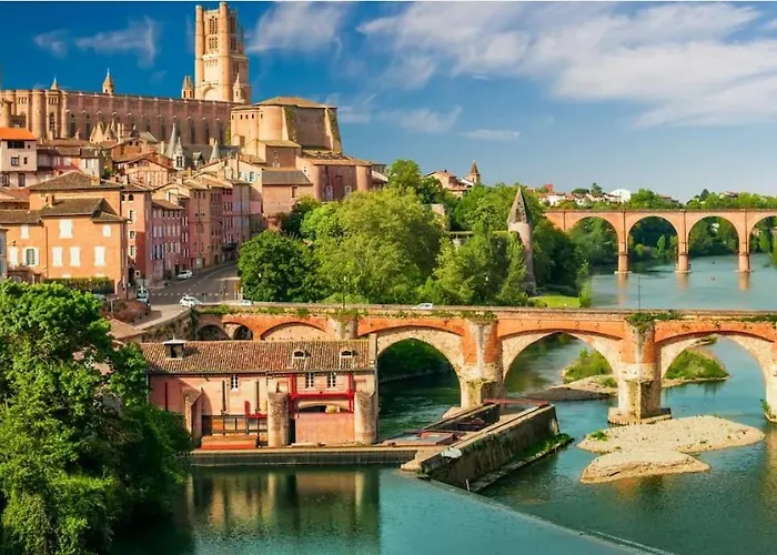 Le Central - Chambre privative avec salon et terrasse privée Toulouse