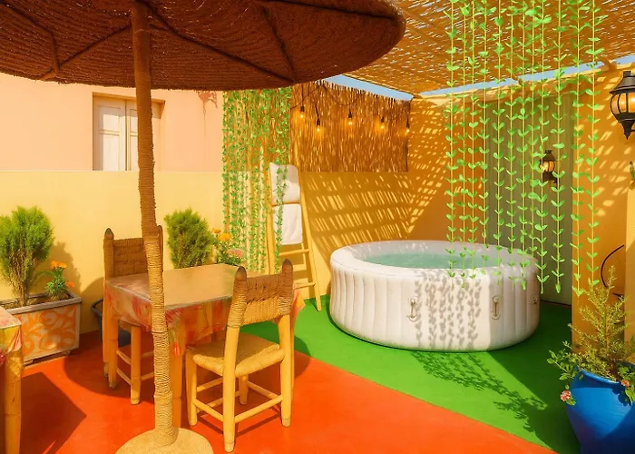 Riad Safran Rouge Jacuzzi Rooftop Marrakesh