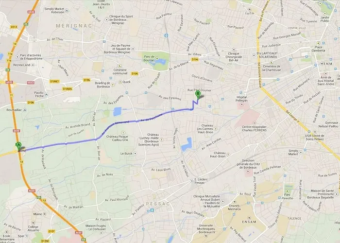 Chambre d'Hôtes du Clos Bamboo Mérignac